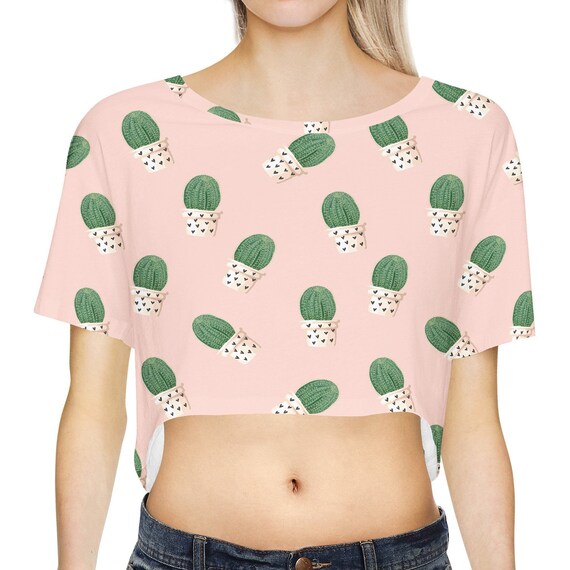 cactus crop top