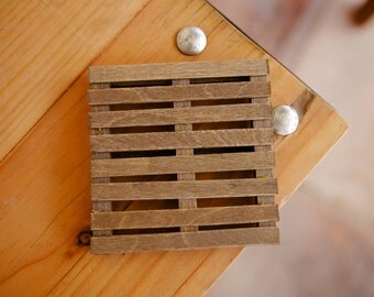 Coasters - Pallet Coasters - Wood Coasters - Drink Coasters - Pallet Home Decor - Rustic Home Decor - Housewarming Gift - Unique Coasters