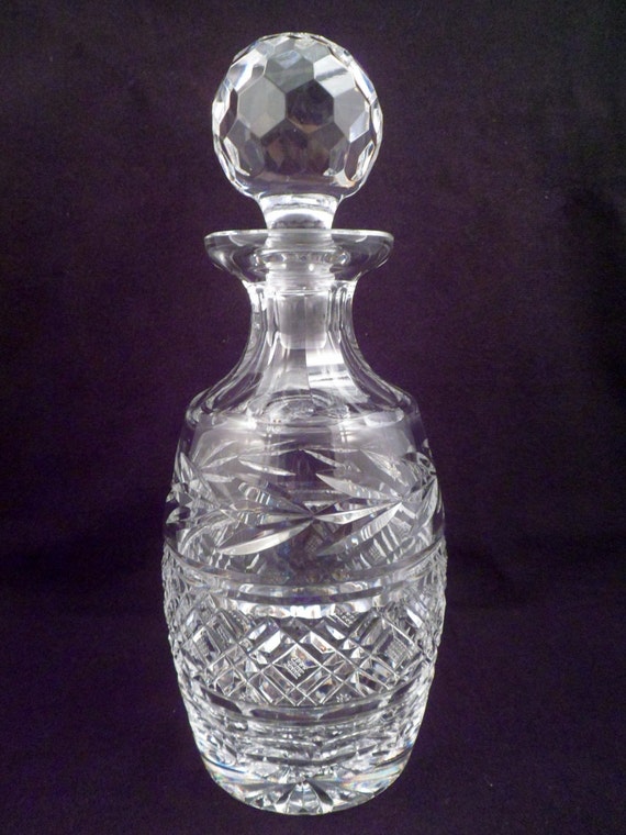 Exceptional Waterford Glandore Pattern Irish Spirit Decanter