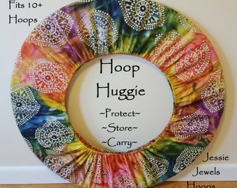 Rainbow Eye Batik - Hoop Huggie -Hula Hoop Carry Bag