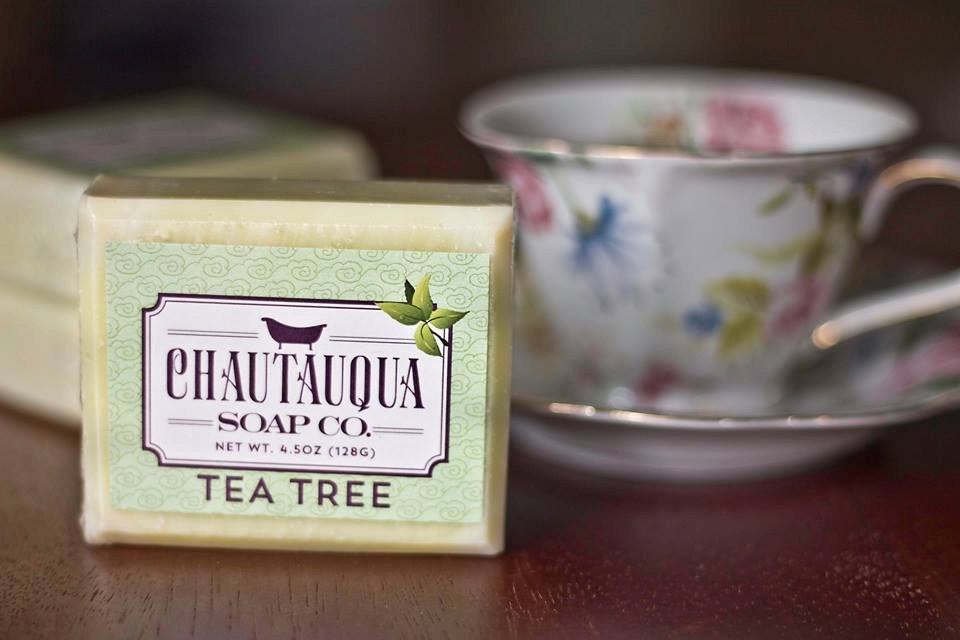 Tea Tree Bar Soap Made with Organic Ingredients and