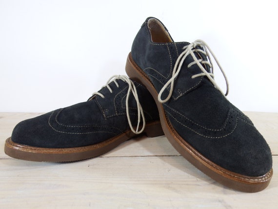 bass shoes suede