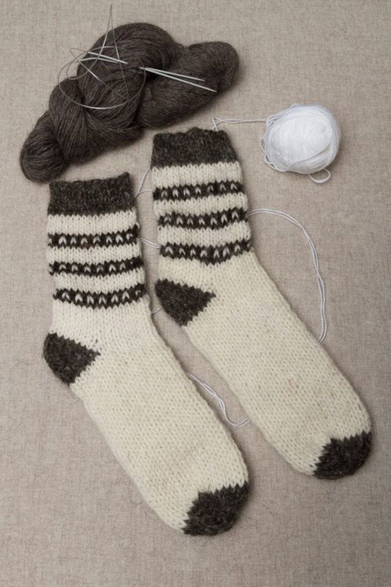 Warm wool socks by WoolenHeaven on Etsy