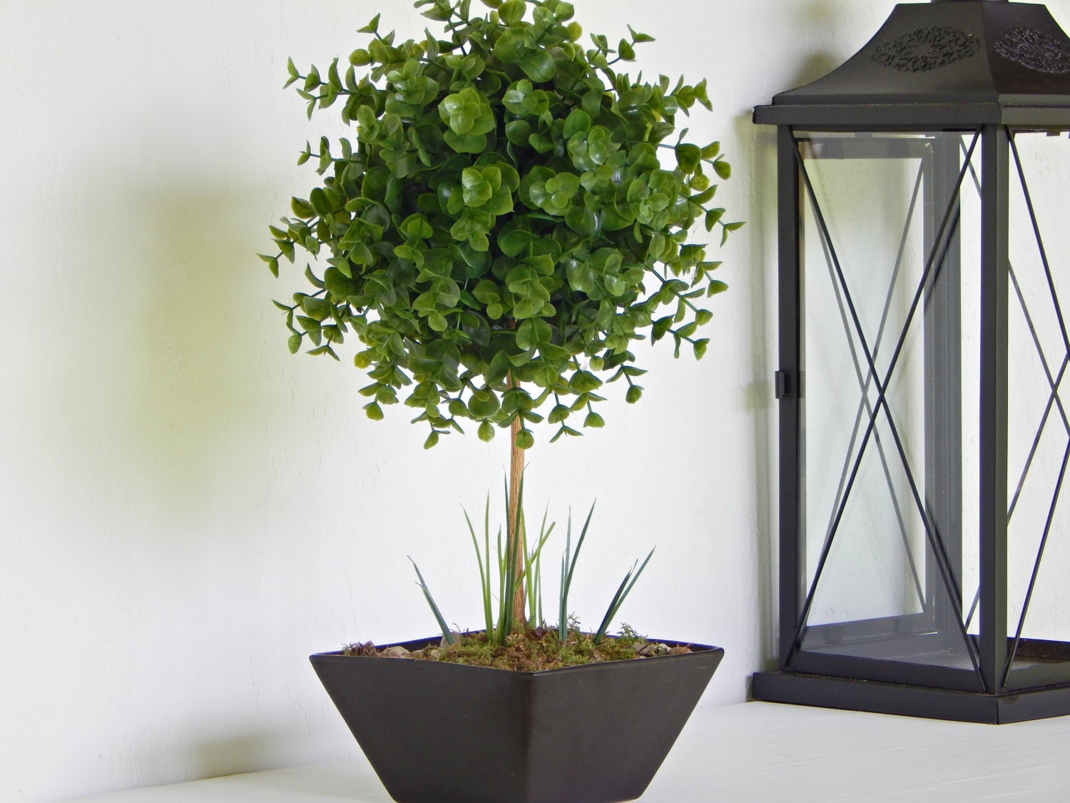 Artificial Topiary Tree Topiaries Fake Small by EccentricHermit