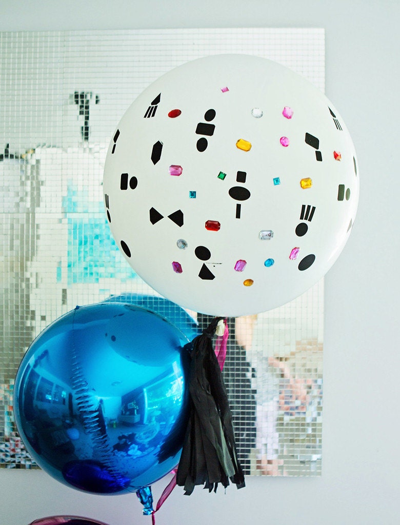 Balloon Set Jewel Love by dropitMODERN on Etsy