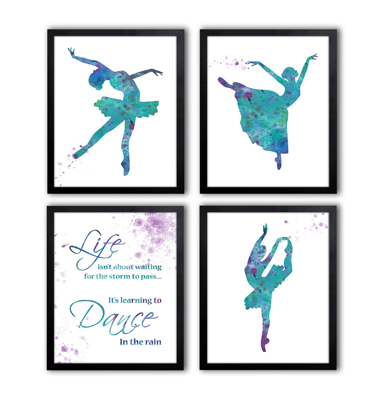 Teenage Girls Wall Art Dancing Decor Dance Quote Ballet