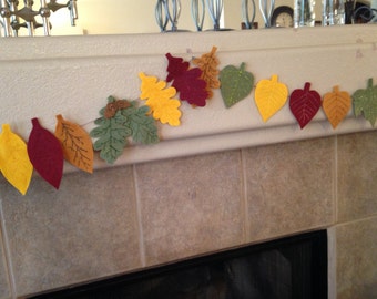 Autumn Leaves Garland / Fall Garland