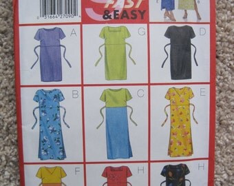UNCUT Misses Dress - Butterick Sewing Pattern 5418