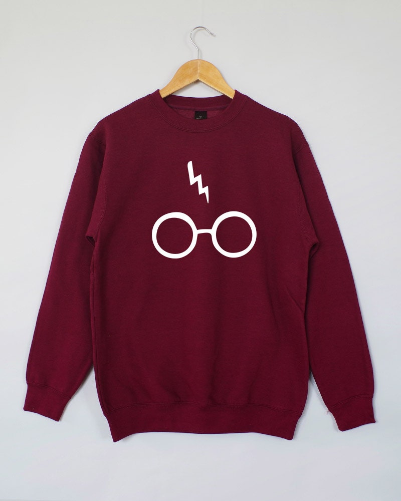 Harry Potter Sweatshirt Harry Potter Jumper Harry By Domugo