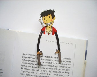 Dante - dmc bookmark Devil may cry game sword birthday gift for him gift for her