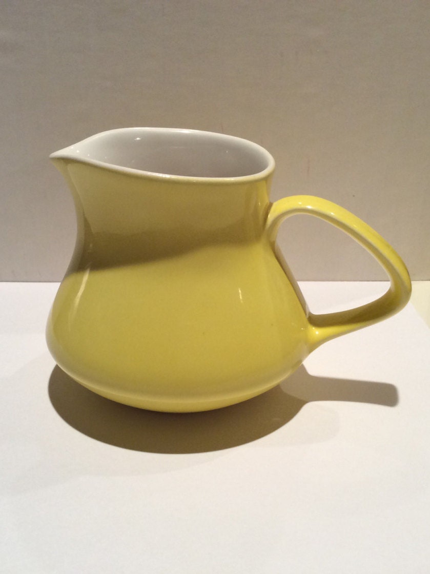 Vintage ceramic coffee creamer pitcher pourer milk cream Poole