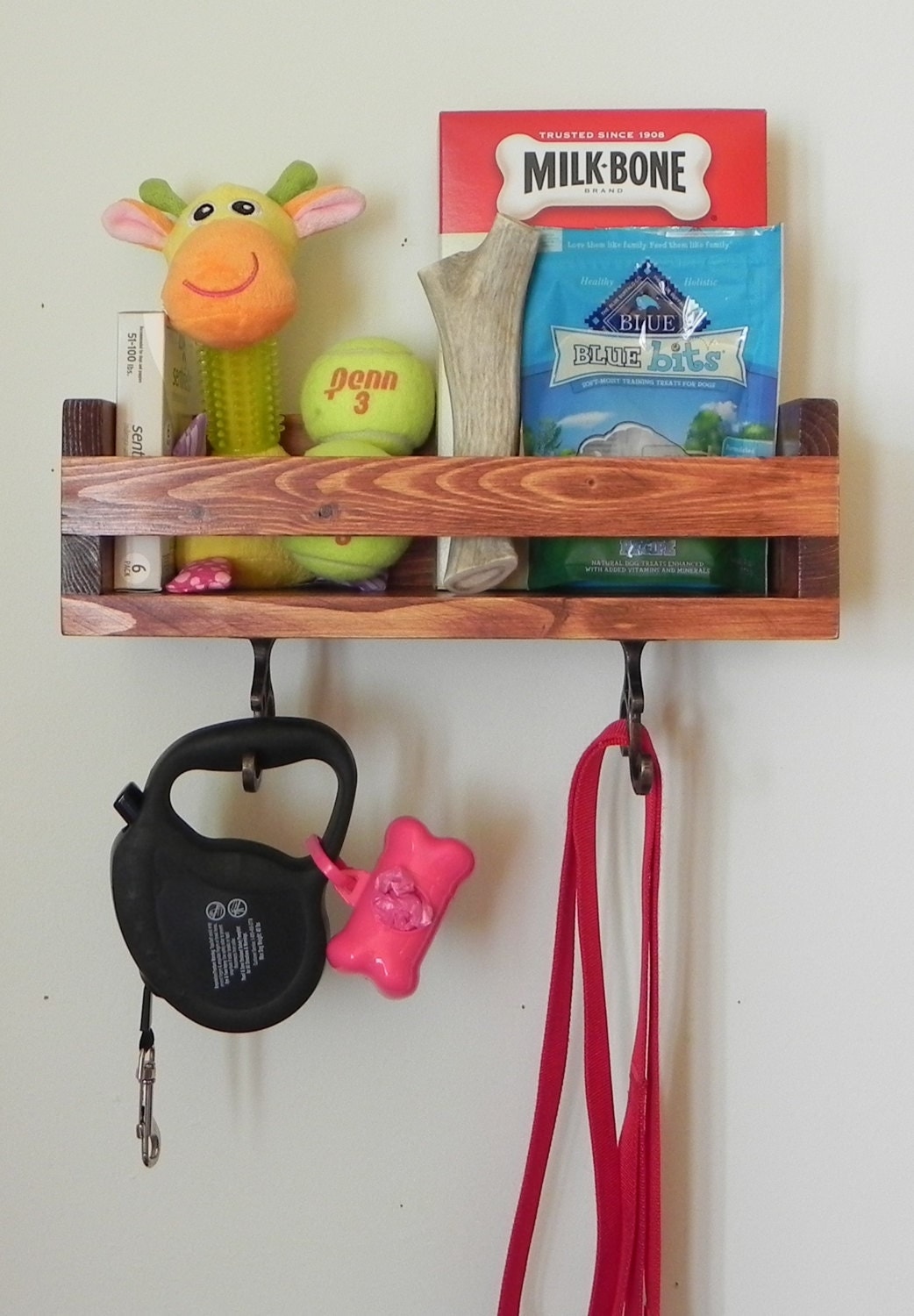 Dog Leash Holder Dog OrganizerPet Gift Pet Treat Holder