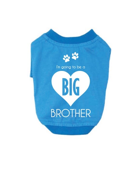 Going To Be A Big Brother Dog Tee. Soon To Be Dog by LoveBaxterBug