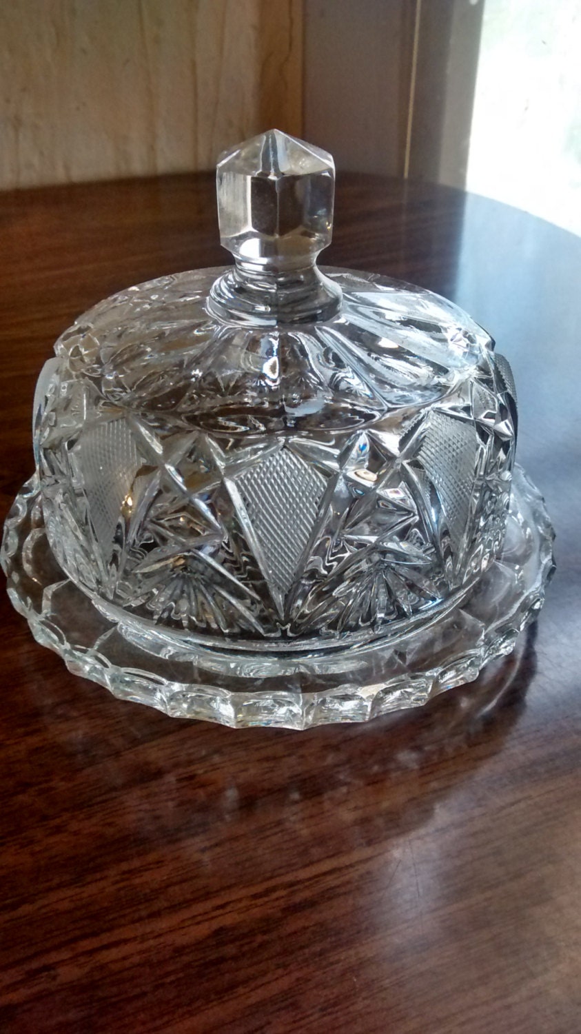 Vintage Butter Dish with Dome Cover Haute Juice