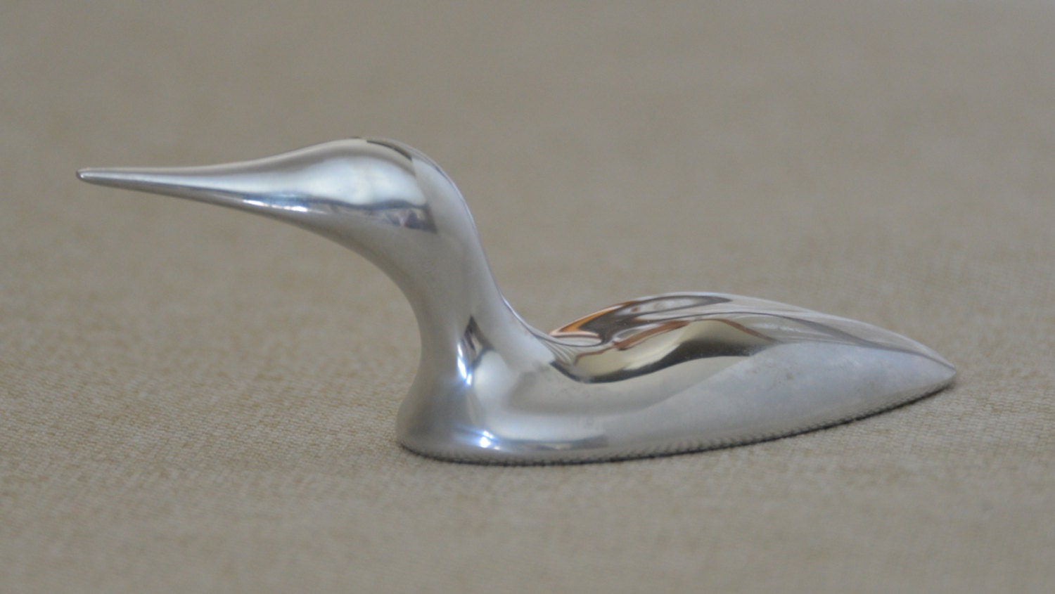 Hoselton Loon 1554 Signed Sculpture for North by SouthernIntrigue