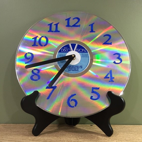 Home Theater Movie Wall Clock Vintage Movie by LaserDiscWorld