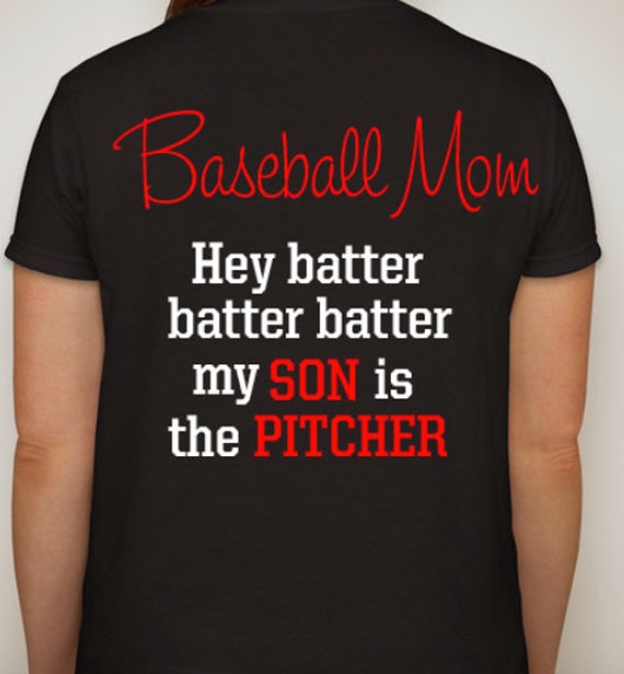 baseball pitcher mom shirts
