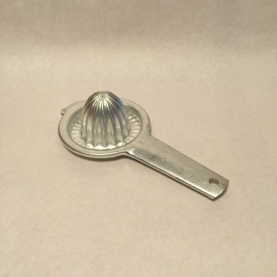 Vintage Citrus Juicer Squeezer Aluminum Kitchen Utensil
