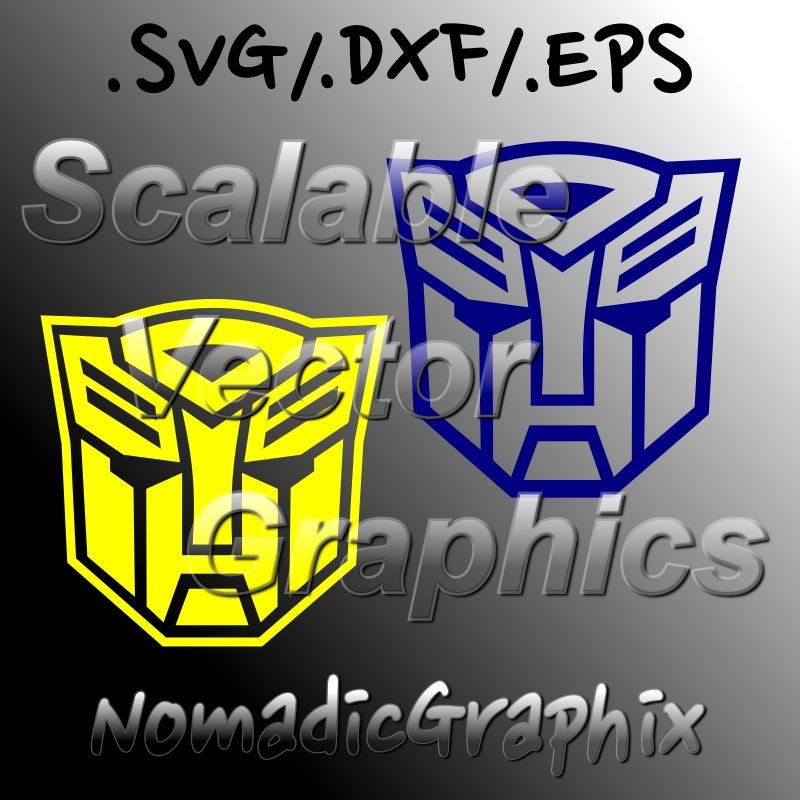 Download Transformers Autobots 2 Vector Designs Cut Files SVG