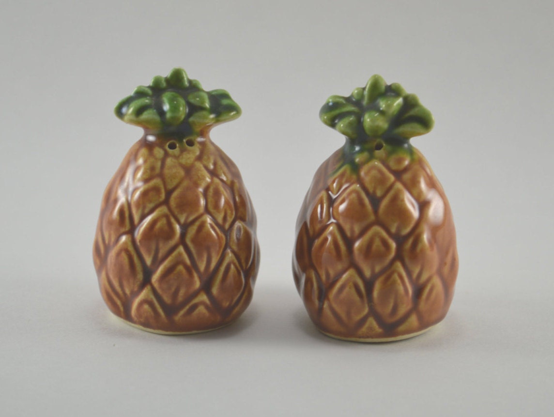 Pineapple Salt and Pepper Shakers