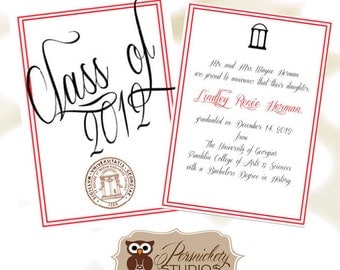 Uga Graduation Invitations 4