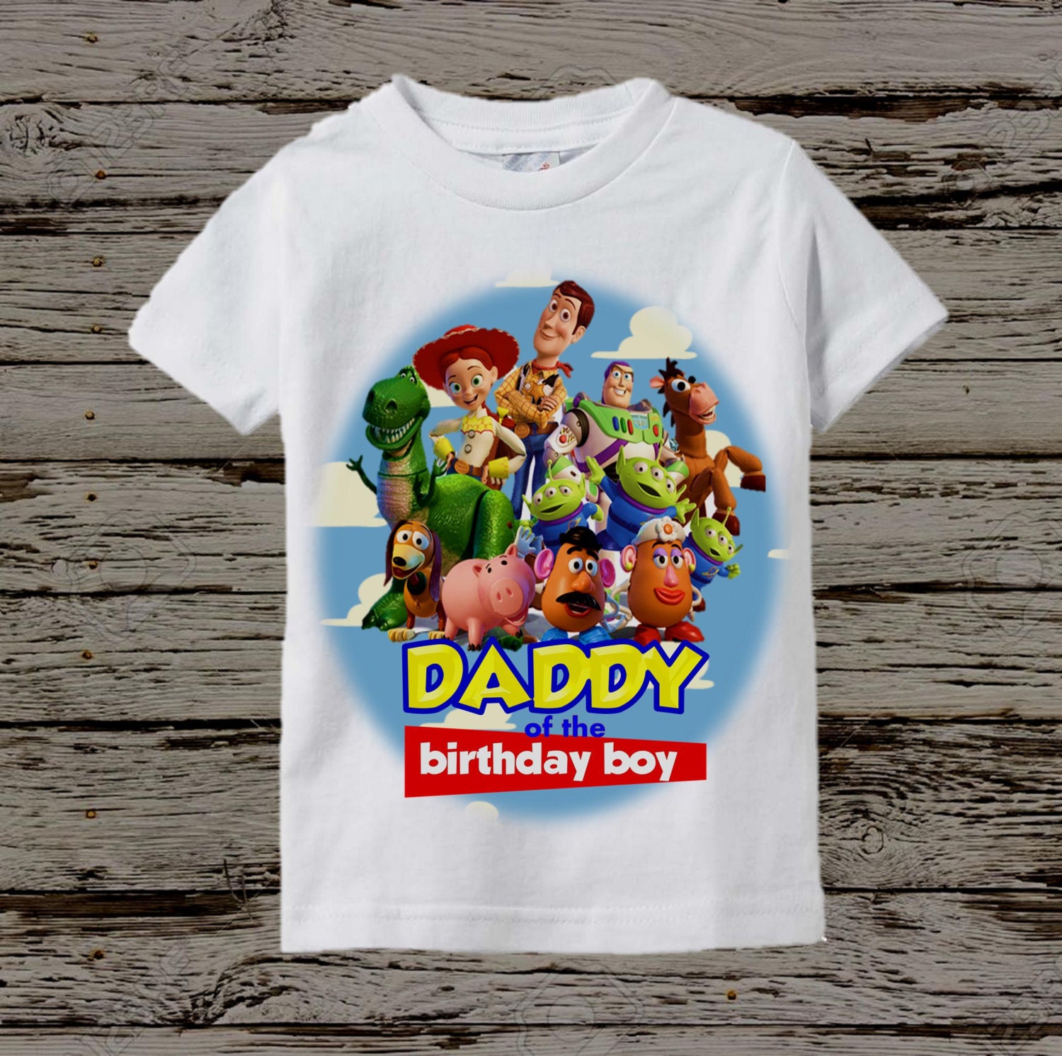 toy story mom and dad shirts