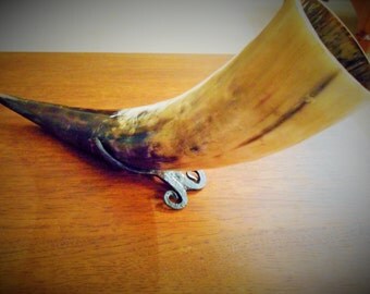 Hand-forged Drinking Horn Stand
