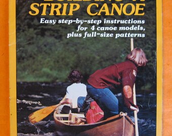 red cedar strip canoe wooden boat plans, wood canoe