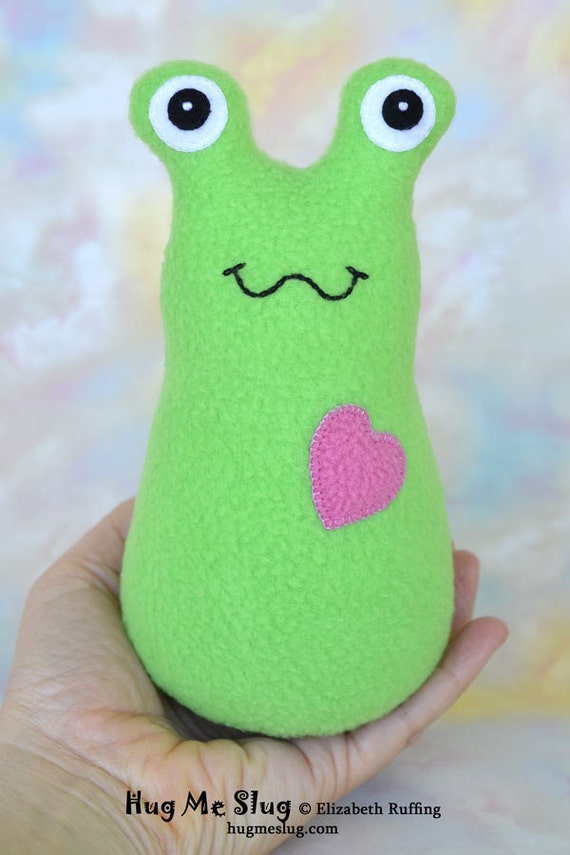 stuffed slug toy