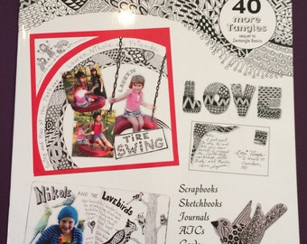 SALE Zentangle Book 2 with 40 tangles was 8.95 now 6.50