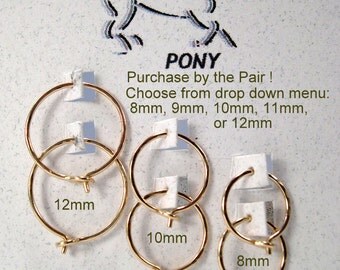 Faceted Tiny Gold Hoop Earrings. Small Gold Hoops. Small Hoop Earrings. 1 Pair. 14K Gold Filled. Choose Size: 8mm, 9mm, 10mm, 11mm, 12mm.