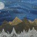 Original Painting-Gemini & the Harvest Moon
