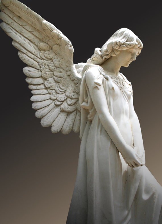 Angel Series (5 x 7 photographic greeting card - blank inside, with envelope)