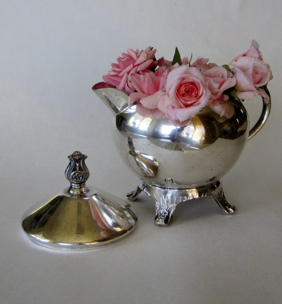 Vintage F B Rogers 1883 Silver Co. Footed By ElizabethJaneCottage