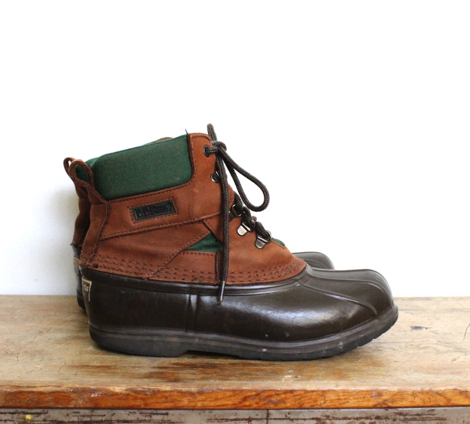 Vintage LL Bean Duck Boots Mens US Size 9 L N By Beachwolfvintage   Il Fullxfull.767535760 Gz1p 