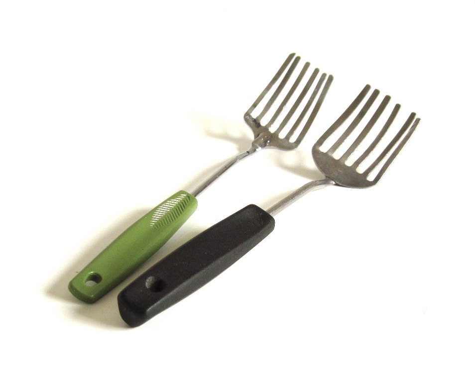 Metal Foley Fork Pastry Blender Kitchen Utensil by LaurasLastDitch