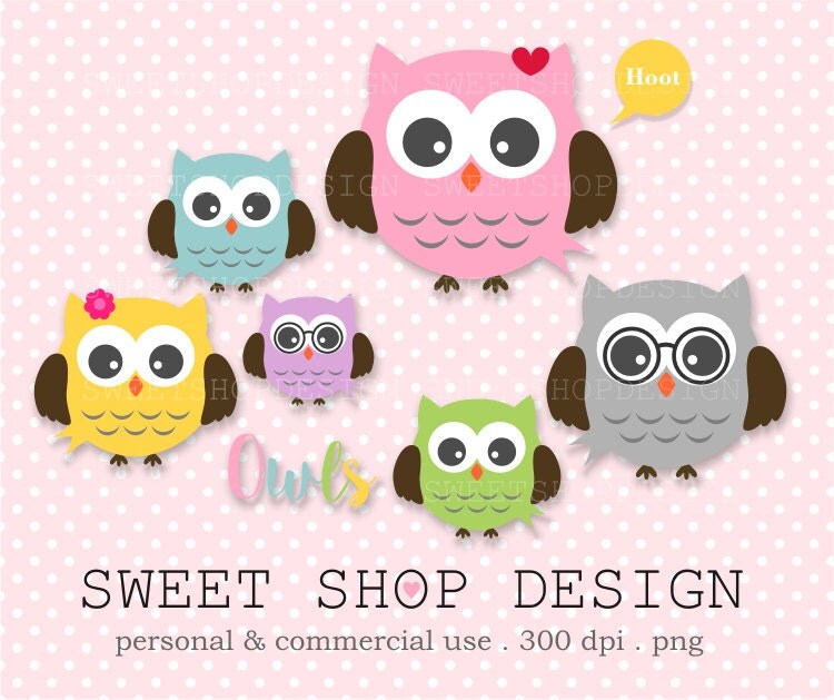 baby shower owl clipart free - photo #48