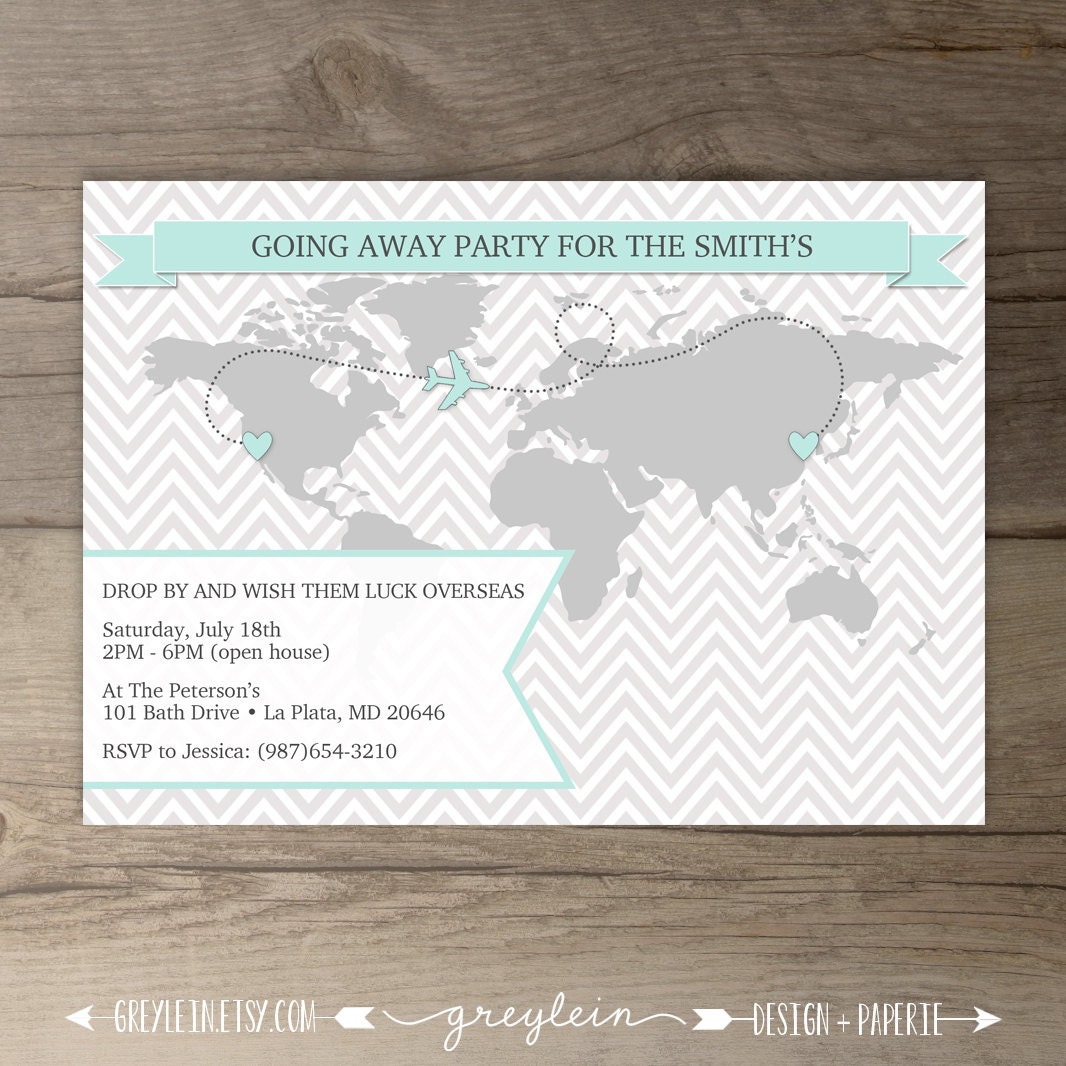 Going Away Party Invitation 9