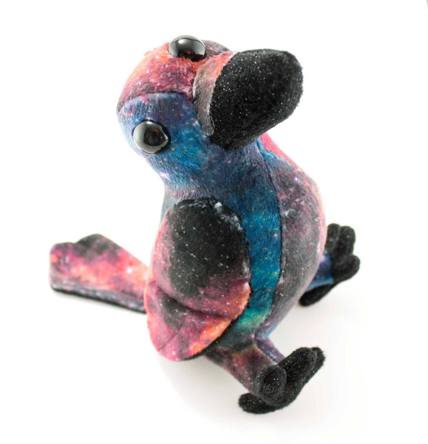 Cosmic Crow Stuffed Animal Plush Toy Plushie Three Eyed