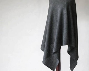 Women's poncho/Nursing Cover/Nursing poncho/Knit poncho/gray poncho/women's sweater/women's cape/gray scarf/gray cape/knit cape/wool poncho