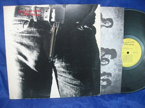 Rolling Stones STICKY FINGERS Andy WARHOL Cover by ...