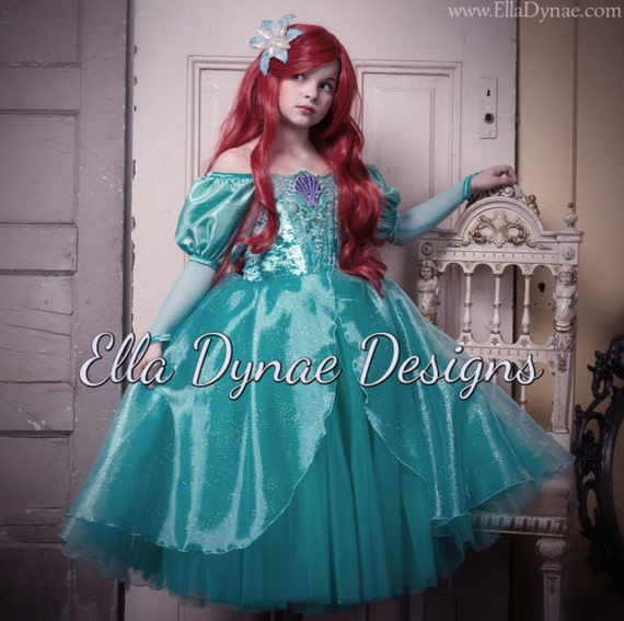ariel inspired gown