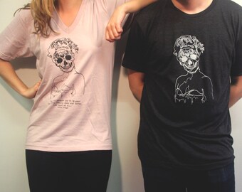 Twin Peaks Laura Palmer Skeleton T-Shirt Design (Made to Order)