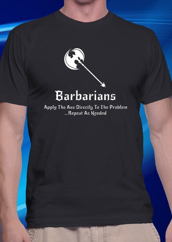 barbarian tshirt