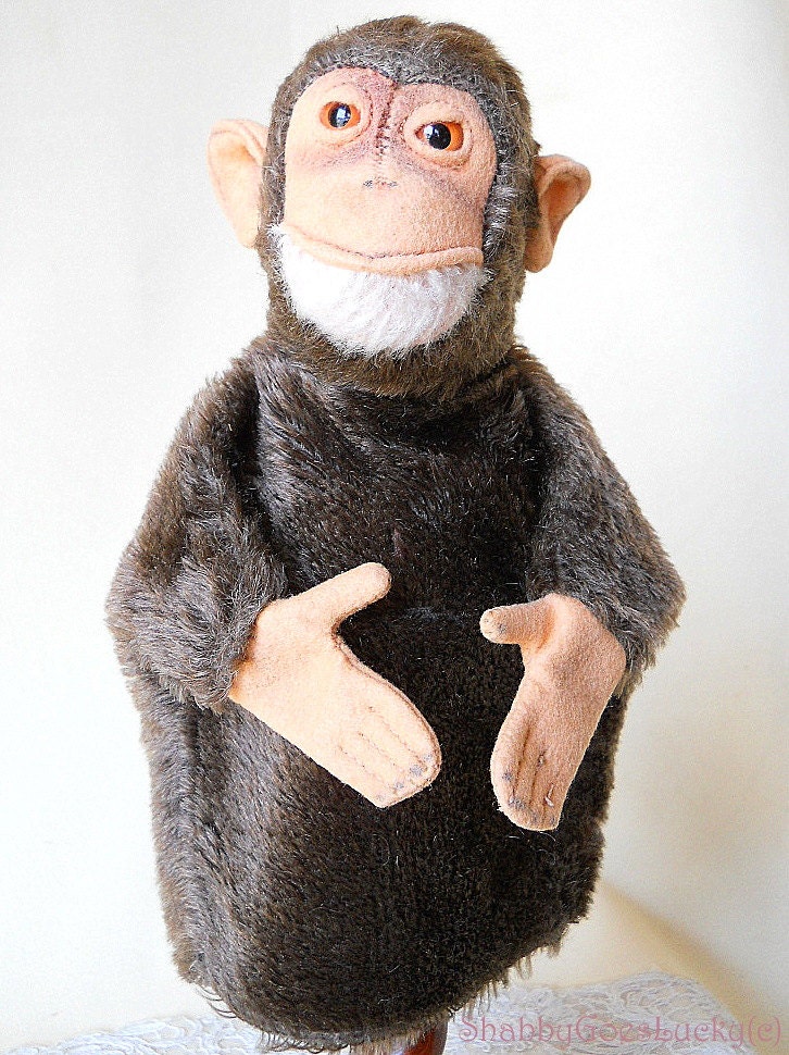 steiff monkey vintage