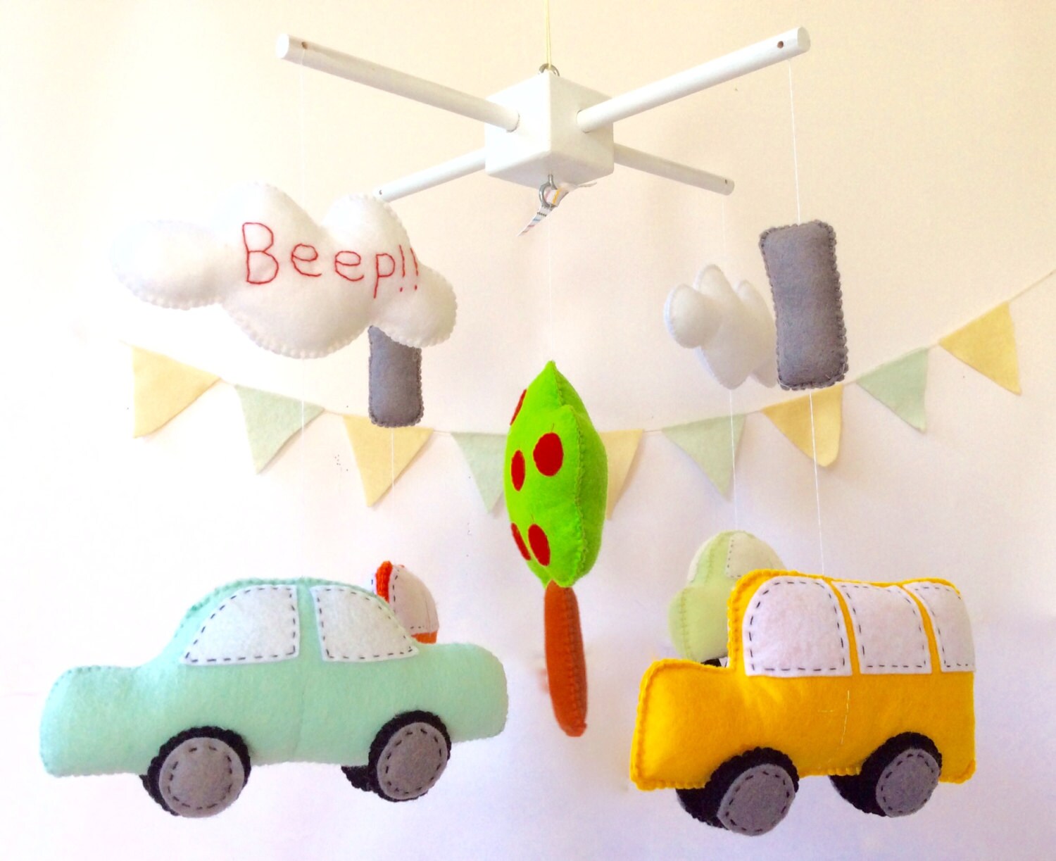 Baby Crib Mobile / Baby Boy Mobile / Cars Baby Mobile