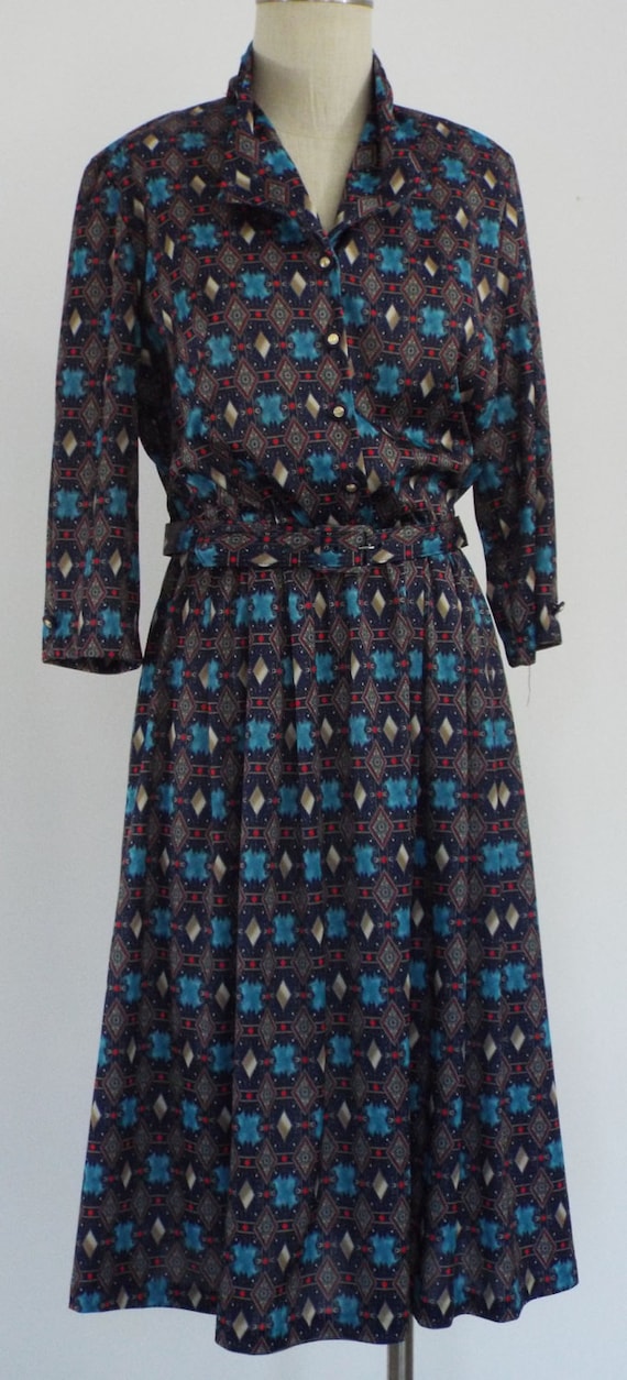 Vintage Long Sleeve Dress by Anthony Richards