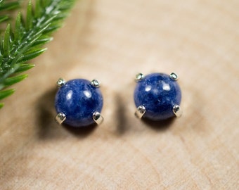 Sodalite Sterling SIlver Earrings