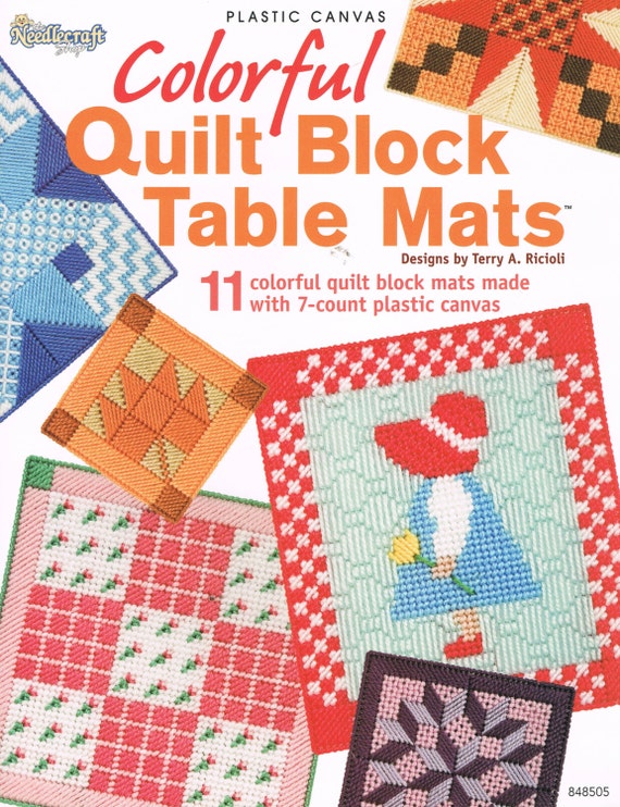 plastic-canvas-pattern-colorful-quilt-block-table-mats-the