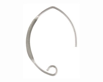 Sterling Silver Ear Wires Silver Earring Hooks Earring by ADBEADS